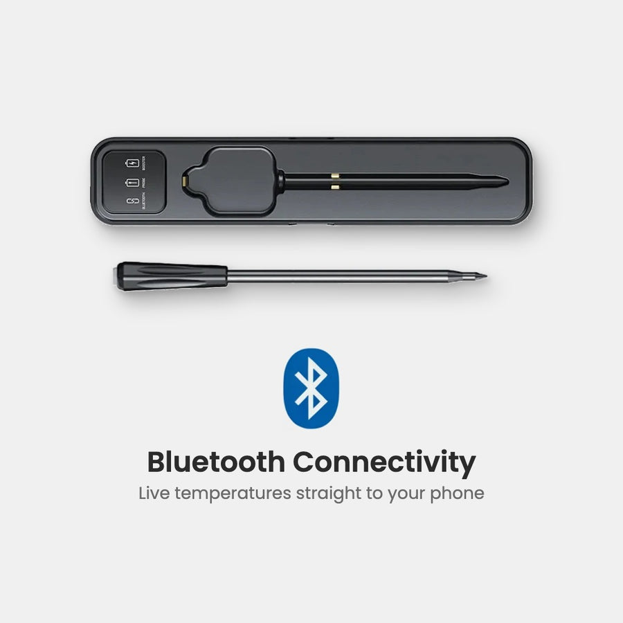 CharMaster 3.0 thermometer with Bluetooth connectivity