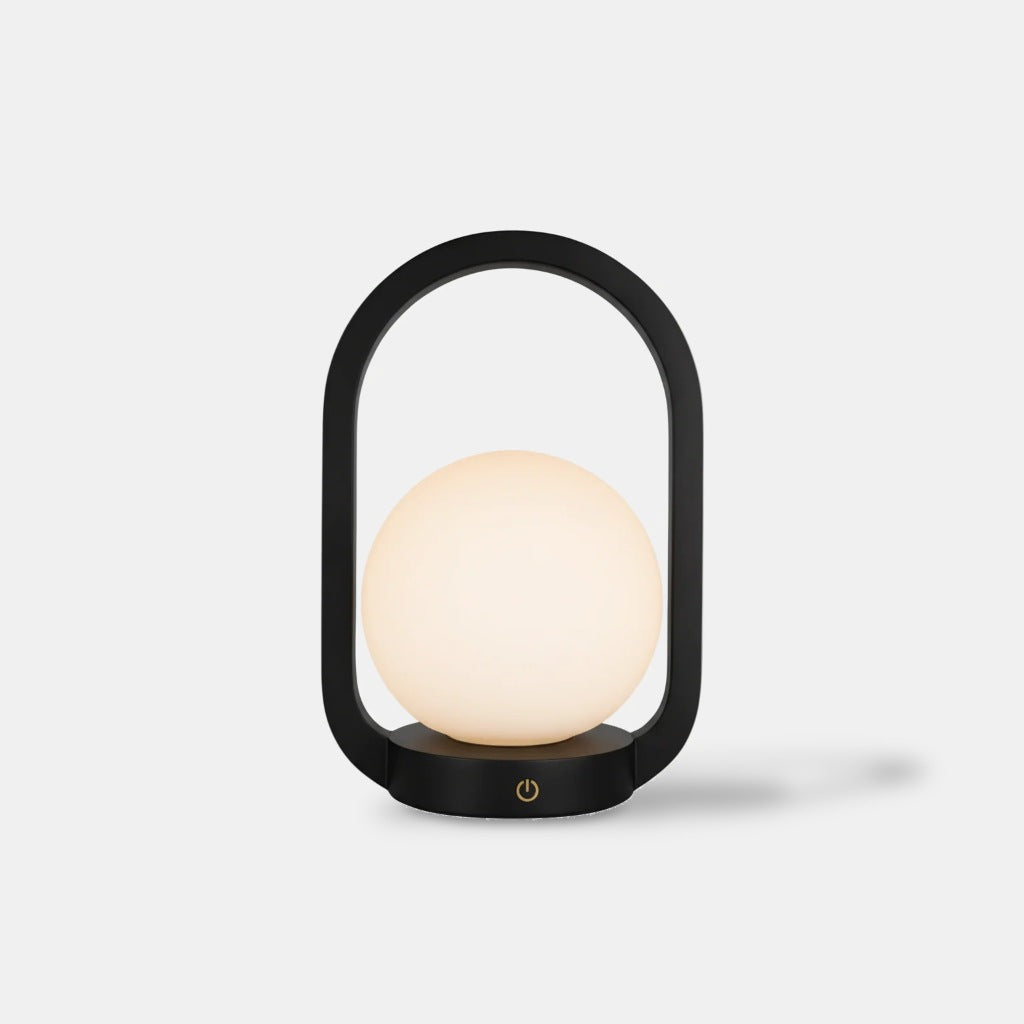 Glowsphere lantern in black