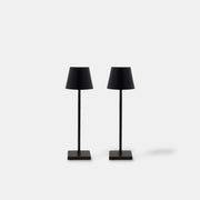 Luminee rechargeable LED table lamps, 2 pack