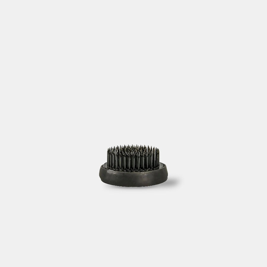 Needle Bloom black flower frog holder
