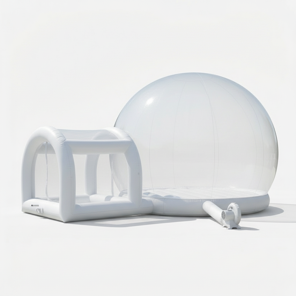 4-metre Bouncy Balloon Bubble House With Blower and Balloons