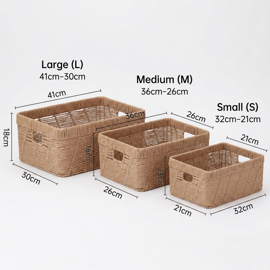 Lucy Woven Wicker Basket