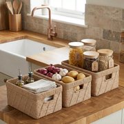 Lucy Woven Wicker Basket