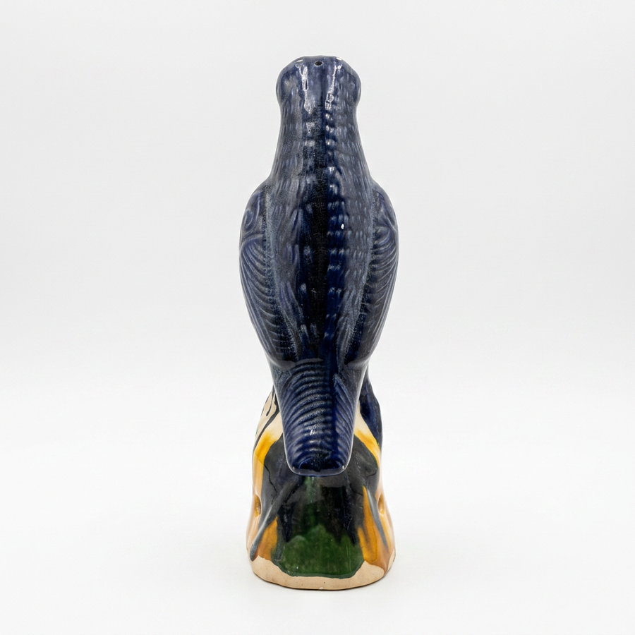 Cobolt Blue Parrot Sculpture - Large