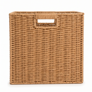 Square Woven Wicker Storage Basket