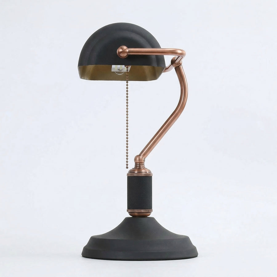 Office Desk Bankers Lamp Black