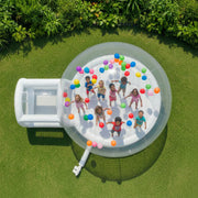 4-metre Bouncy Balloon Bubble House With Blower and Balloons