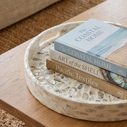 Tidal Shell Round Tray