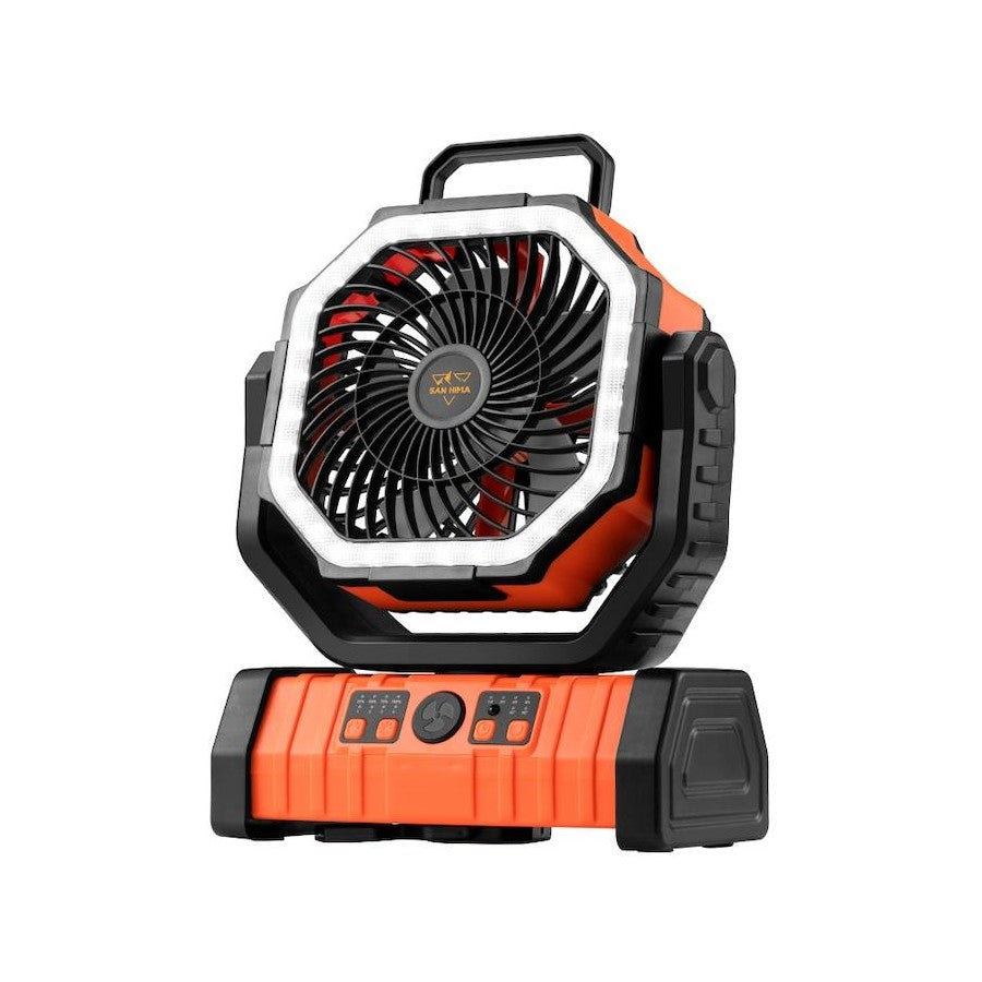 San Hima 20000 mAh Portable LED Camping Fan with Powerbank