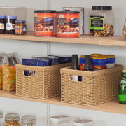 Woven Wicker Storage Basket