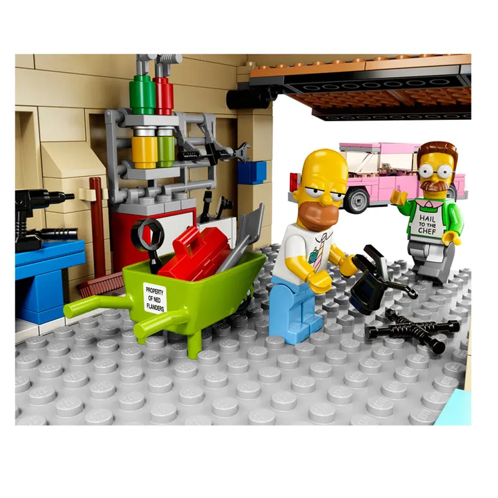 WARM FAMILY SIMPSONS HOUSE BUILDING BLOCKS
