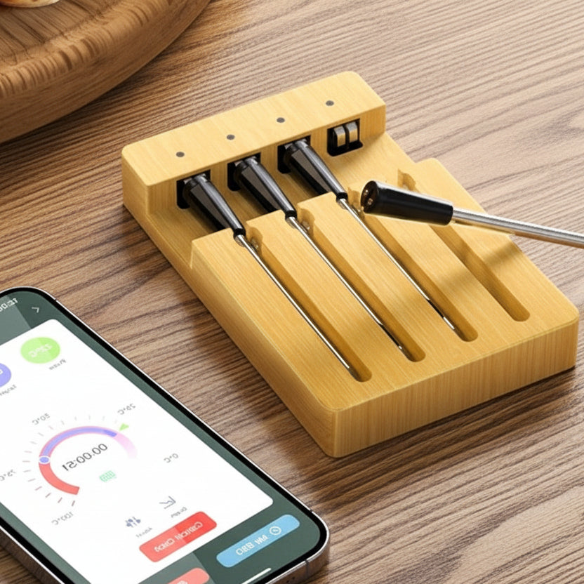Primo T4 Meat Thermometer Bluetooth/ Wireless