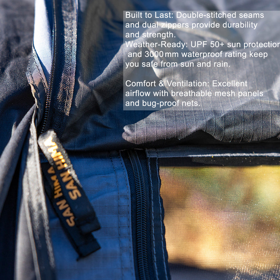 SAN HIMA INFLATABLE 2 MAN TENT AND MATTRESS